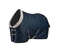 Couverture d'écurie pour cheval matelassée Acavallo 200g Bleu 155 cm