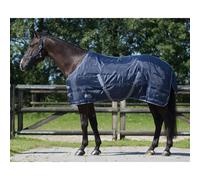 Couverture d'écurie pour cheval Q-essentials Start 150 g Bleu 130 cm (Longueur totale: 175 cm)