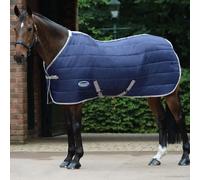 Couverture d'écurie pour cheval Weatherbeeta Comfitec 210D Channel Quilt 110g Bleu 145 cm