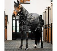 Horseware Easy-Layer Stable Plus Med 200g, Black/Black & Silver - 145 cm