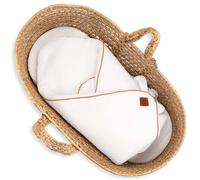 Couverture D'emmaillotage En Gaze De Coton Jeanne Blanc TU