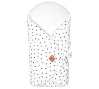 Couverture d'emmaillotage évolutive en gaze de coton lovio bleu TU