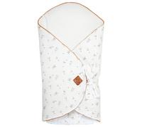 Couverture D'emmaillotage Évolutive En Gaze De Coton Melody Blanc TU