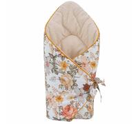 Couverture d'emmaillotage molletonnée néo vintage néo vintage imprimé floral, be TU