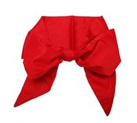 Couverture D'emmaillotage pour nouveau-né, en Coton, avec Nœud Papillon, Adaptée à la Prise de Photo de bébé (Rouge)