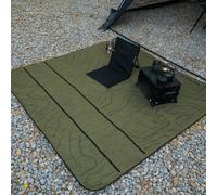 Couverture d'extérieur, imperméable et légère pour les pique-niques confortables et les journées à la plage (vert, taille M)