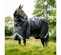 Couverture d'extérieur imperméable pour cheval Horseware Rambo Optimo Plus Turnout 0g Bleu 145 cm