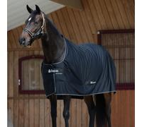 Couverture d'extérieur pour cheval avec couvre-cou Bucas Shamrock Power Noir 145 cm