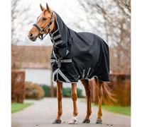 Couverture d'extérieur pour cheval avec couvre-cou Horseware Amigo 1200D 0g Noir 145 cm