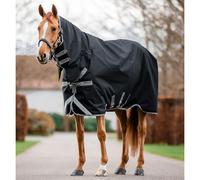 Couverture d'extérieur pour cheval avec couvre-cou Horseware Amigo 1200D 50g Noir 125 cm