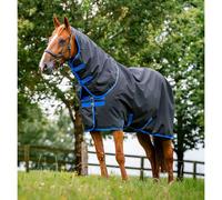 Couverture d'extérieur pour cheval avec couvre-cou Horseware Amigo Ripstop 900D Plus Turnout 200g Noir 115 cm