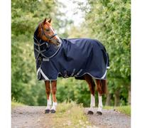 Couverture d'extérieur pour cheval avec couvre-cou Horseware Rambo 1680D Plus Turnout 0g Bleu 125 cm