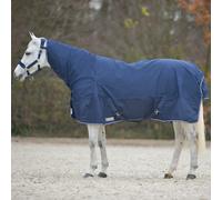 Couverture d'extérieur pour cheval avec couvre-cou Waldhausen Comfort Bleu 135 cm