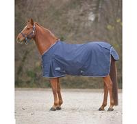 Couverture d'extérieur pour cheval avec sangles croisées Waldhausen Comfort Bleu 105 cm