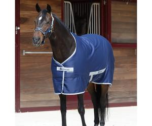 Couverture d'extérieur pour cheval Bucas Freedom Twill Sheet Bleu 105 cm