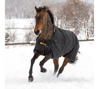 Couverture d'extérieur pour cheval Bucas Irish 300g High Neck 1200D Noir 125 cm