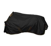 Bucas Col haut Irish Turnout Light 50 g 1200D 145 cm noir/doré