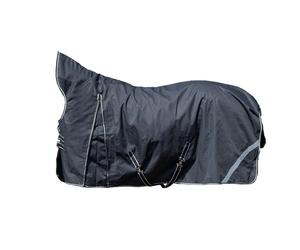Couverture d'extérieur pour cheval col haut HKM Innsbruck 200g Noir 125 cm