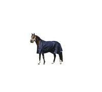 Couverture d'extérieur pour cheval col montant Equithème Classic 1200D 0g Bleu 183 cm