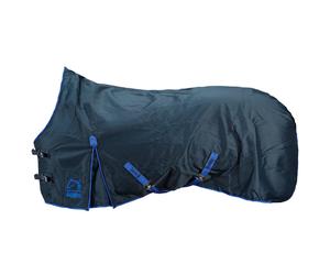 Couverture d'extérieur pour cheval de paddock d'été Tattini Bleu Longueur totale: 185 cm