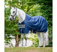 Couverture d'extérieur pour cheval doublée polaire Horseware Amigo Ripstop 900D 50g Bleu 145 cm
