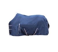 Couverture d'extérieur pour cheval doublure polaire HKM Eco-Light Bleu 125 cm