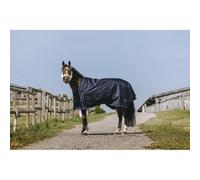 Couverture d'extérieur pour cheval Equithème Classic 1200D 50g High neck Bleu 198 cm