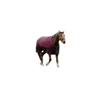 Couverture d'extérieur pour cheval Equithème Tyrex 1200D 150g Rouge 206 cm