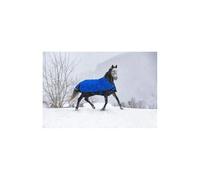 Couverture d'extérieur pour cheval Equithème Tyrex 1200D Aisance 50g Bleu 145 cm