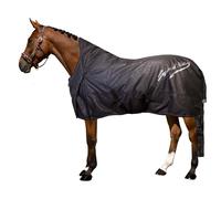 Couverture d'extérieur pour cheval Imperial Riding Super-dry 300 g Noir 215 cm