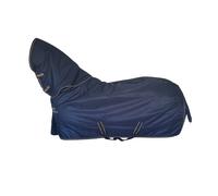 Couverture d'extérieur pour cheval imperméable avec couvre-cou Bucas Freedom 100g Bleu 135 cm