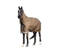 Couverture d'extérieur pour cheval imperméable avec couvre-cou LeMieux Arika Ripstop 100g Vert 198 cm