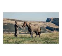Couverture d'extérieur pour cheval imperméable avec couvre-cou LeMieux Arika Ripstop 50g Vert 175 cm