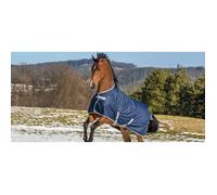 Couverture d'extérieur pour cheval imperméable Bucas Freedom Turnout 150g - Bleu - 100 cm