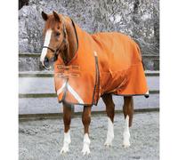 Couverture d'extérieur pour cheval Premier Equine Buster Hardy 400 g Orange 221 cm