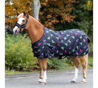 Couverture d'extérieur pour cheval QHP Isalyn 100g Noir 195 cm