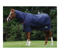 Couverture d'extérieur pour cheval Saxon Defiant Combo 200g Bleu 160/215 cm
