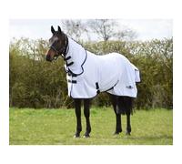 Couverture d'extérieur pour cheval Saxon Mesh Combo Blanc 6'3