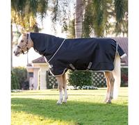 Couverture d'extérieur pour poney avec couvre-cou Horseware Amigo 1200D 250g Noir 100 cm