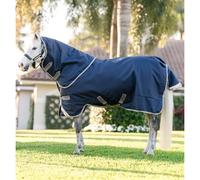 Couverture d'extérieur pour poney avec couvre-cou Horseware Amigo 1200D 50g Bleu 100 cm