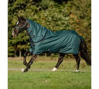 Couverture d'extérieur pour poney avec couvre-cou Horseware Amigo Ripstop 900D Plus 200g Vert 140 cm