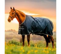 Couverture d'extérieur pour poney Horseware Amigo Ripstop 900D 100g Bleu 80 cm