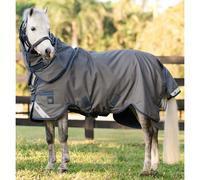 Couverture d'extérieur pour poney Horseware Rhino HexStop Plus 100g Gris 125 cm