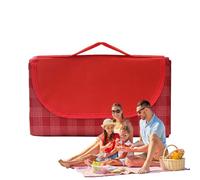 Couverture d'extérieur - Tapis Oxford imperméable - Couverture de sol pliable - Grande feuille de pique-nique avec poignée de transport - Base antidérapante - Plage - Festival de musique - Balcon