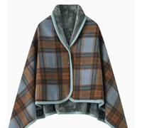 Couverture D'hiver For Fauteuil Roulant For Adultes, Cape De Fauteuil Roulant Et Châle De Soin Épais En Velours Couverture Chaude For Les Genoux Cape Décontractée(J)