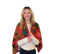 Couverture D'hiver For Fauteuil Roulant For Adultes, Cape De Fauteuil Roulant Et Châle De Soin Épais En Velours Couverture Chaude For Les Genoux Cape Décontractée(A)