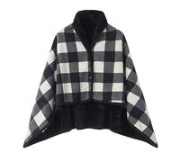 Couverture D'hiver For Fauteuil Roulant For Adultes, Cape De Fauteuil Roulant Et Châle De Soin Épais En Velours Couverture Chaude For Les Genoux Cape Décontractée(O)