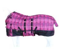 Couverture d'hiver imperméable avec doublure polaire pour cheval 1200D 203,2 cm 3B108LG