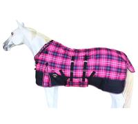 Couverture d'hiver imperméable doublée en polaire 1200D pour cheval de 152,4 cm - 3B112LG