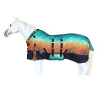 Couverture d'hiver légère pour cheval de pluie 182,9 cm 1200D 3B107